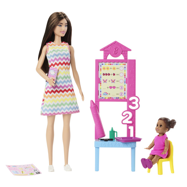 Coffret Barbie Maîtresse d école