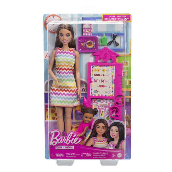 Coffret Barbie Maîtresse d école