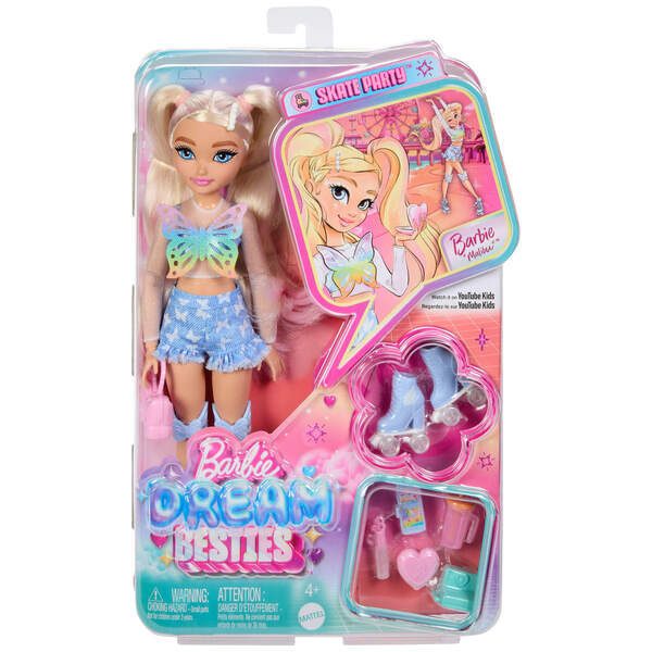 Poupée Barbie Dream Besties - Malibu en rollers