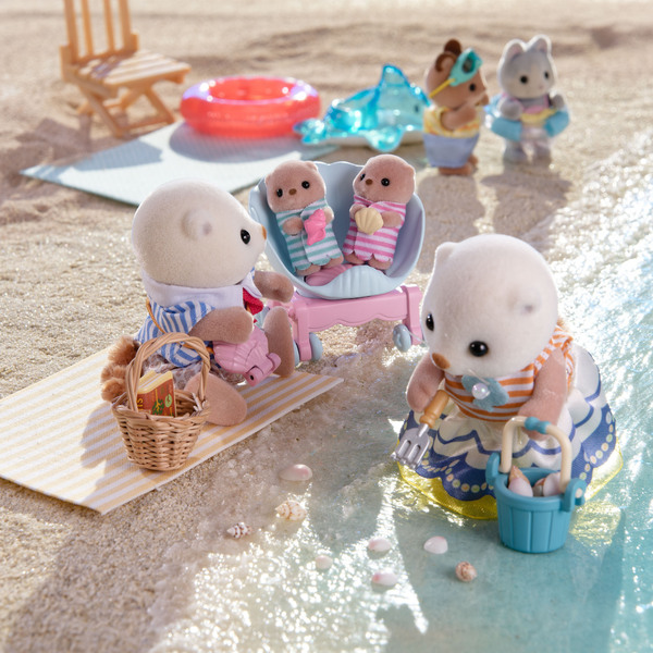 Sylvanian Families - 5803 - Famille loutre de mer