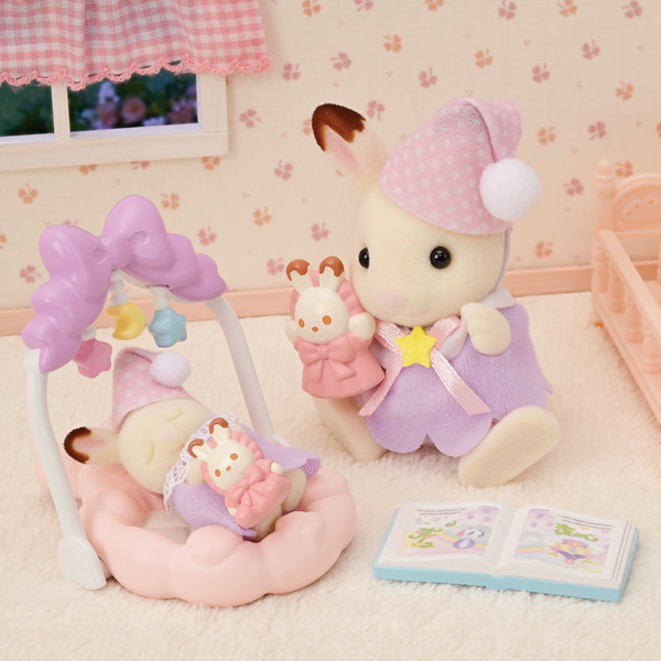 Sylvanian Families - 5806 - Coucher des sœurs lapin Chocolat