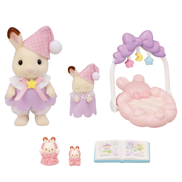 Sylvanian Families - 5806 - Coucher des sœurs lapin Chocolat