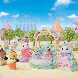 Sylvanian Families - 5809 - Princesses en robes à fleurs