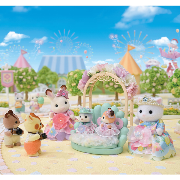 Sylvanian Families - 5809 - Princesses en robes à fleurs