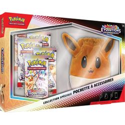 Coffret Pokémon Collection Spéciale Pochette à Accessoires Évoli EV8.5