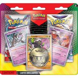 Pack 2 booster Pokémon et 3 cartes promo