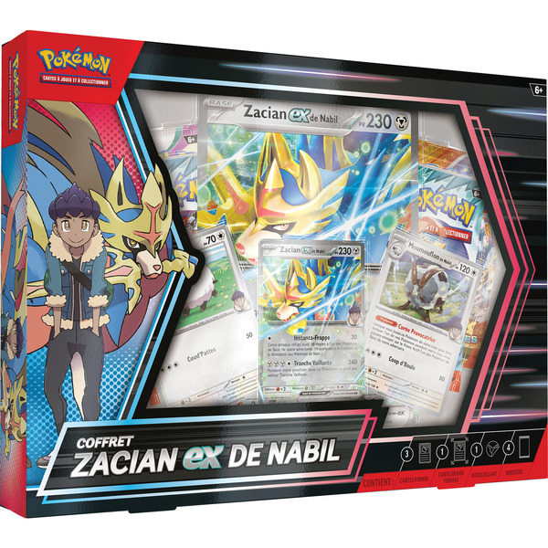 Coffret Zacian-ex de Nabil