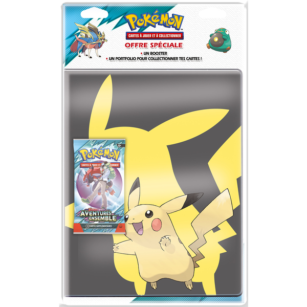 Cahier Pokémon  + 1 booster EV09