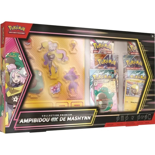 Coffret Pokémon Premium Ampibidou-Ex de Mashynn