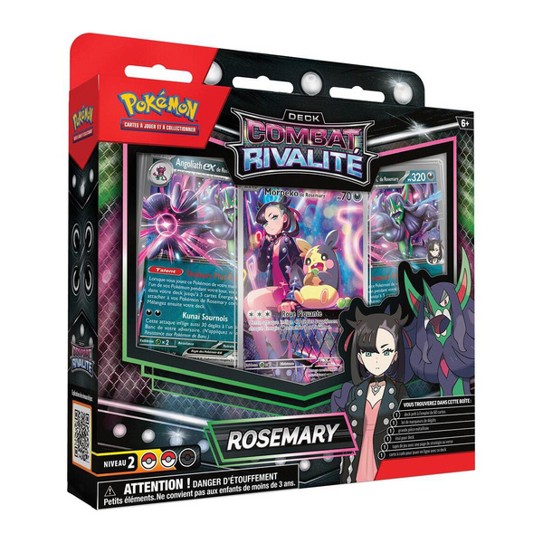 Deck Pokémon Combat Rivalité Rosemary ou  Pierre