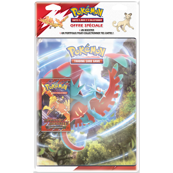 Cahier Pokémon et booster - Rivalités Destinées - Écarlate et Violet EV10