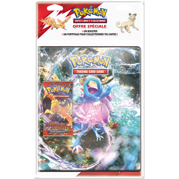Cahier Pokémon et booster - Rivalités Destinées - Écarlate et Violet EV10