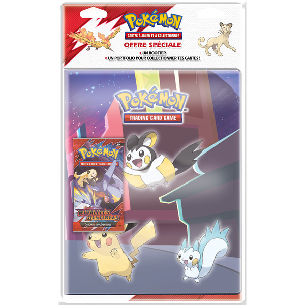 Cahier Pokémon et booster - Rivalités Destinées - Écarlate et Violet EV10