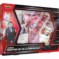 Coffret Pokémon Mewtwo Ex  De La Team Rocket
