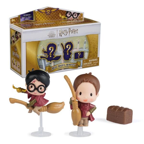 Pack 2 figurines Quidditch Moments Magiques - Harry Potter