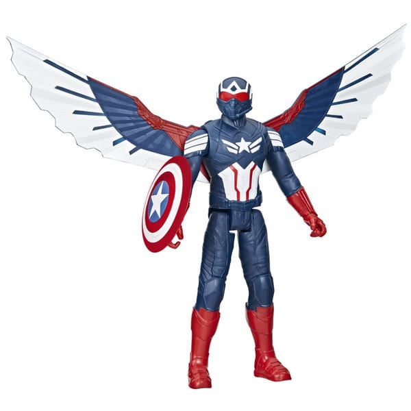 Figurine Deluxe Captain America Titan Hero Series 30 cm