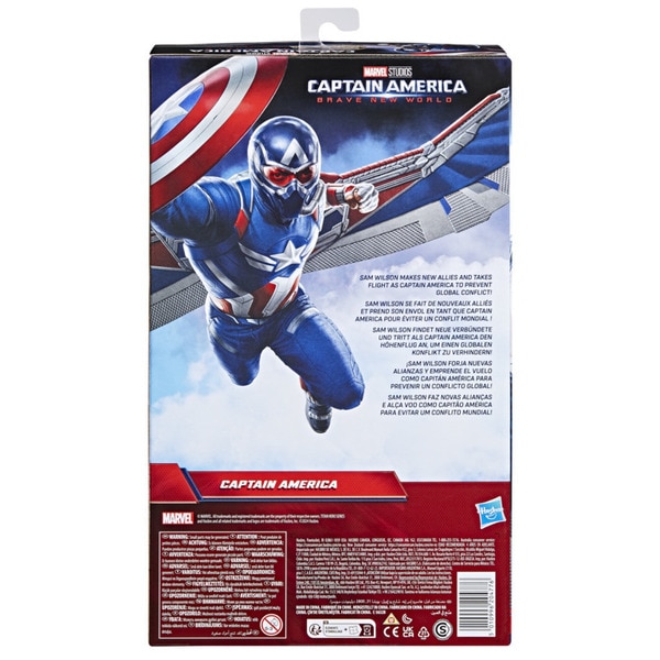 Figurine Deluxe Captain America Titan Hero Series 30 cm