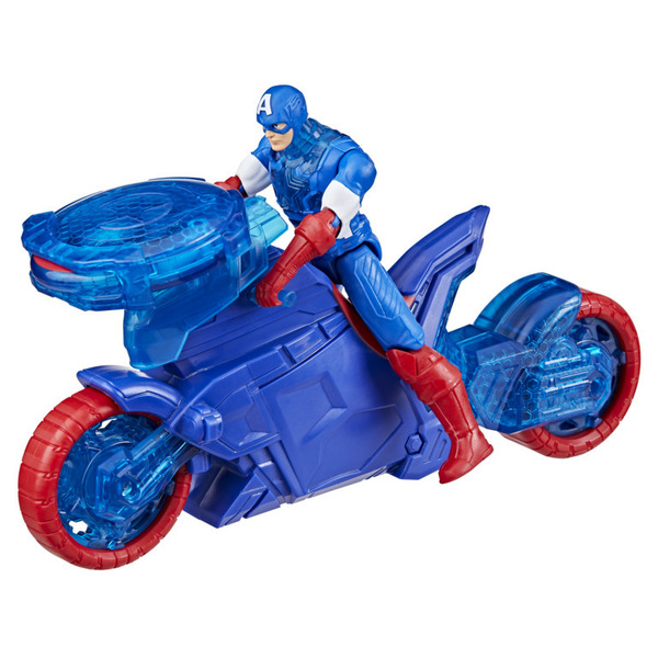 Moto lance-bouclier Captain America - Marvel Avengers