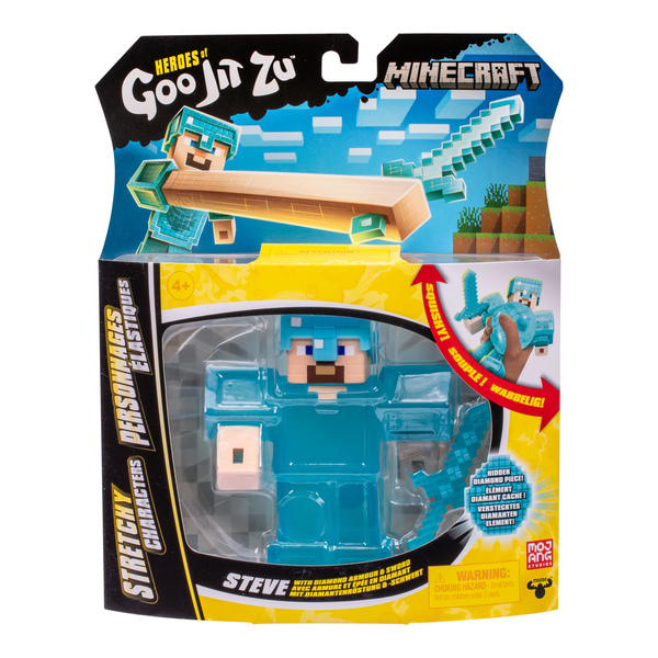 Figurine Goo Jit Zu Minecraft - Steve 11cm