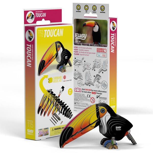 Puzzle 3D Eugy – Toucan