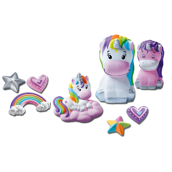 Coffret Figurines plâtres Licorne - Be Creative
