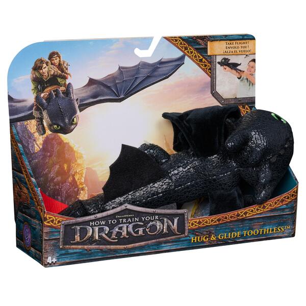 Peluche à fonction Dragons Krokmou 30 cm