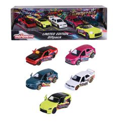 Coffret 5 voitures Majorette Graffiti