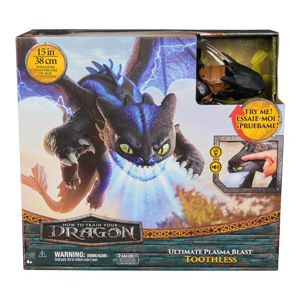 Figurine Dragons Plasma Blast Krokmou 35 cm