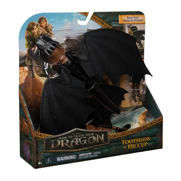 Pack Dragon et Viking 25 cm Krokmou et Harold