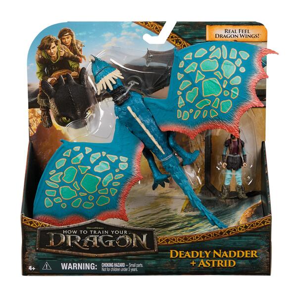 Pack Dragon et Viking 25 cm Tempête et Astrid