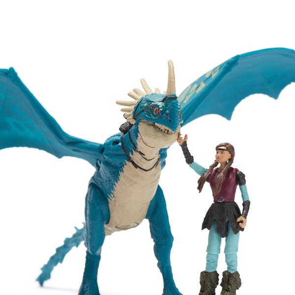 Pack Dragon et Viking 25 cm Tempête et Astrid
