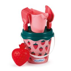 Seau garni fraises 17cm