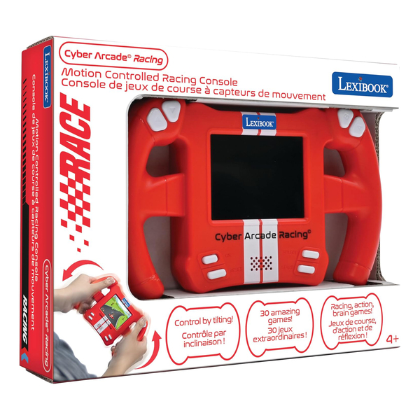 Console de jeux de course à capteurs de mouvement