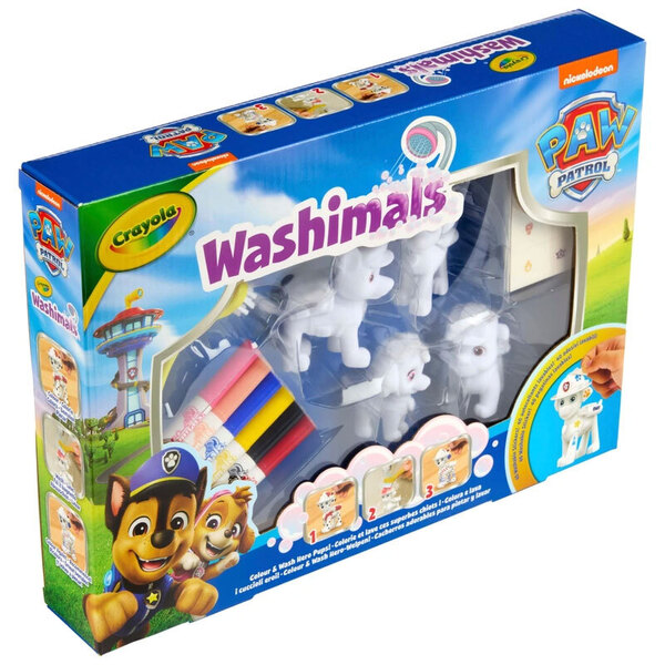 Coffret Washimals Pat Patrouille - 4 figurines