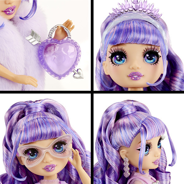 Poupée Violet Rainbow High Creative Crystals
