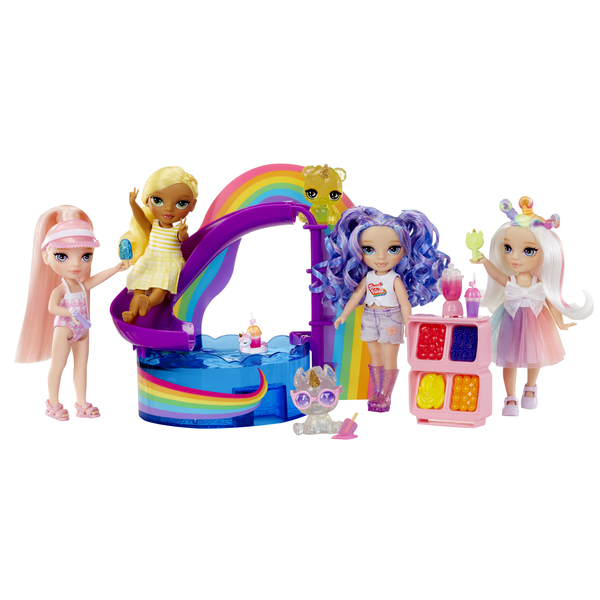 Poupée Rainbow High Little - Journée Piscine avec Blush