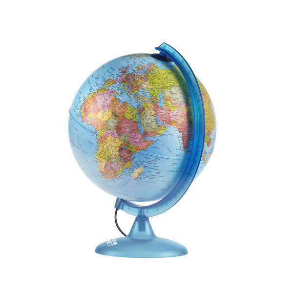 Globe terestre en lumiere 