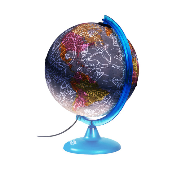 Globe terestre en lumiere 