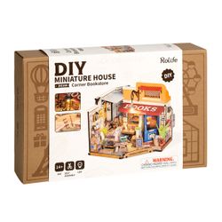 Maquette en bois Librairie du coin (108 pièces)