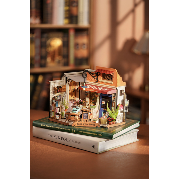 Maquette en bois Librairie du coin (108 pièces)