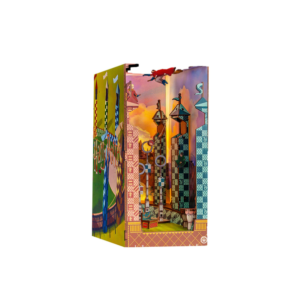 Book nook terrain de Quidditch Harry Potter