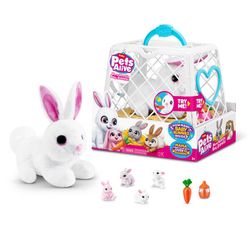 Peluche maman lapin et bébés surprises Pets Alive
