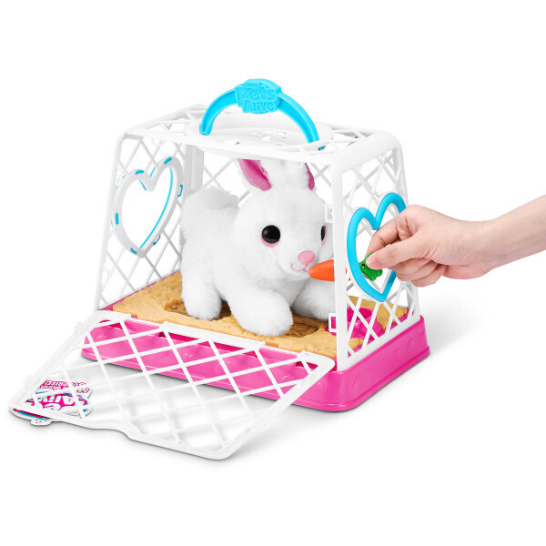 Peluche maman lapin et bébés surprises Pets Alive