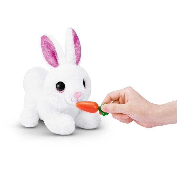 Peluche maman lapin et bébés surprises Pets Alive