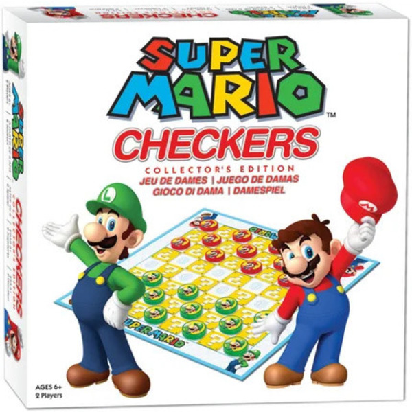 Jeu de dames Super Mario