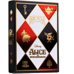 Jeu de 54 cartes Bicycle Disney Alice au pays des Merveilles