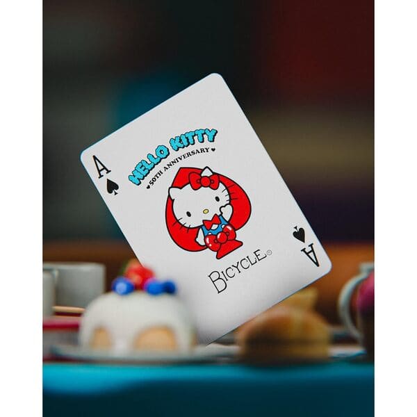 Jeu de 54 cartes Bicycle Hello Kitty