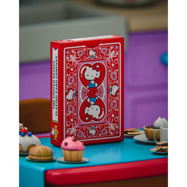 Jeu de 54 cartes Bicycle Hello Kitty