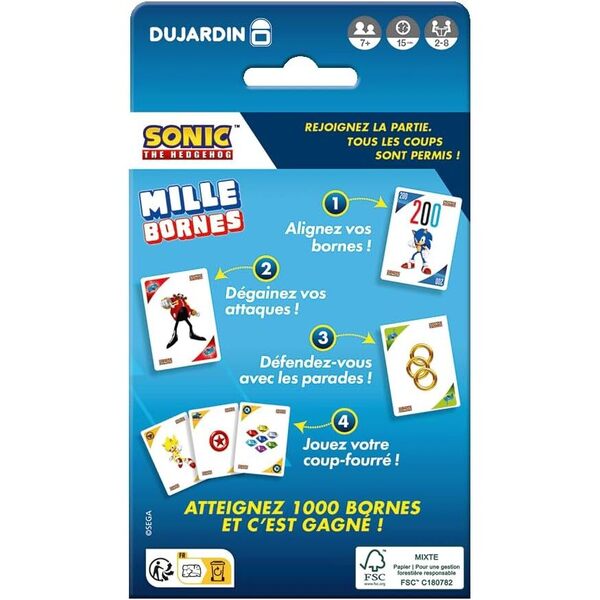 Mille bornes Sonic Pocket 