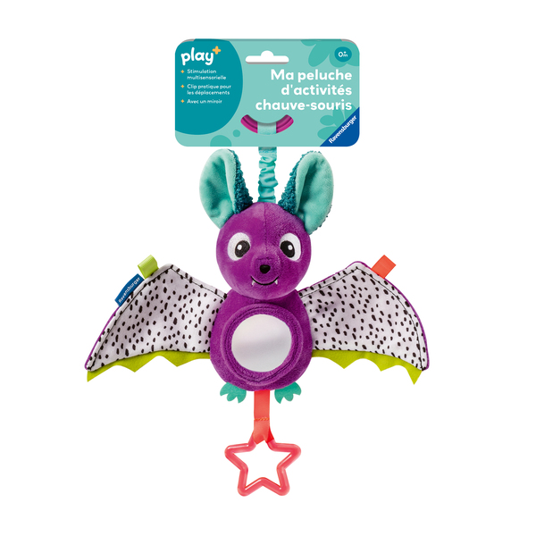 Peluche d activités Chauve-souris - Play+